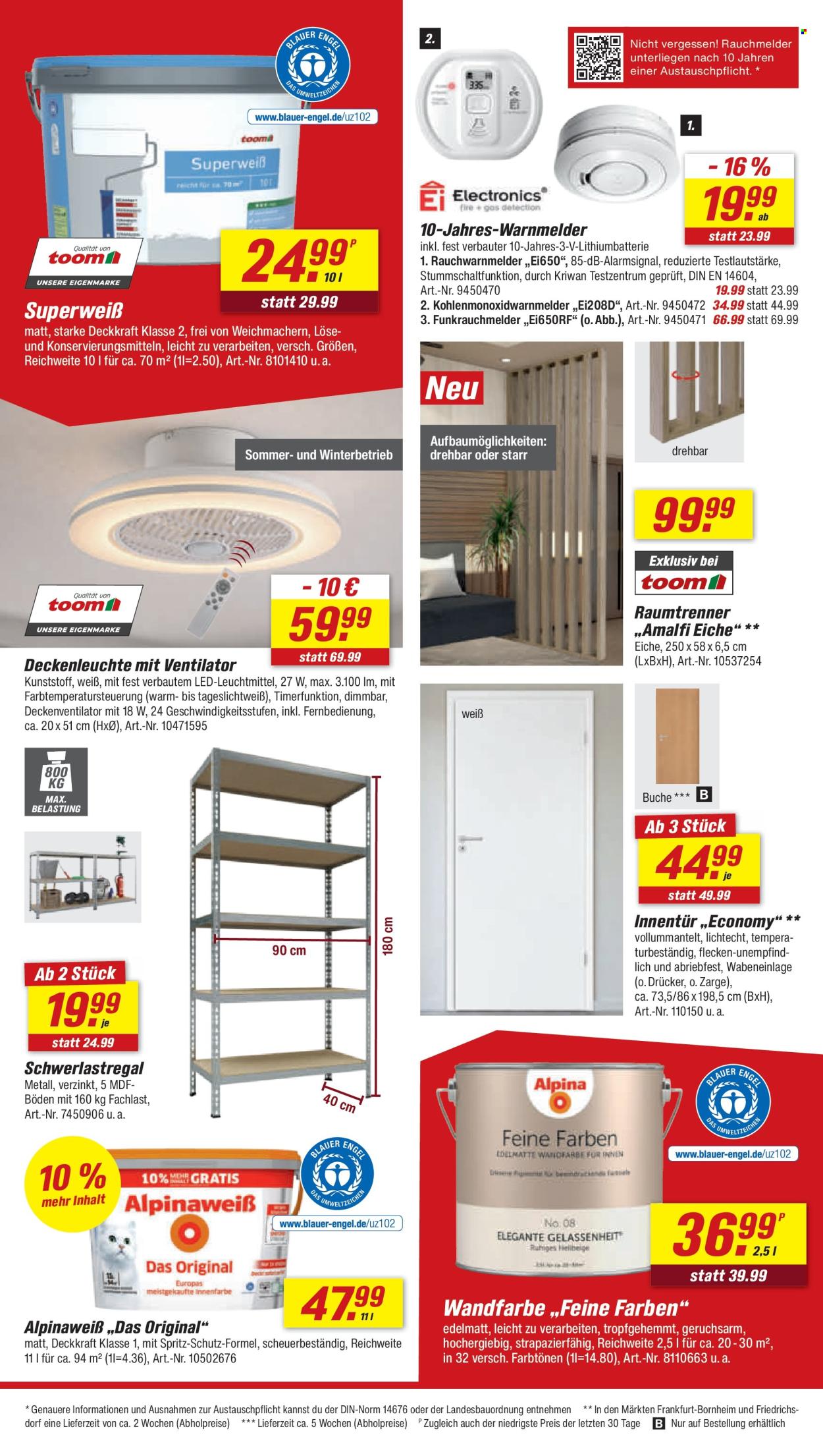 toom Baumarkt Prospekte  - 27.06.2026 - 3.07.2026. Seite 10