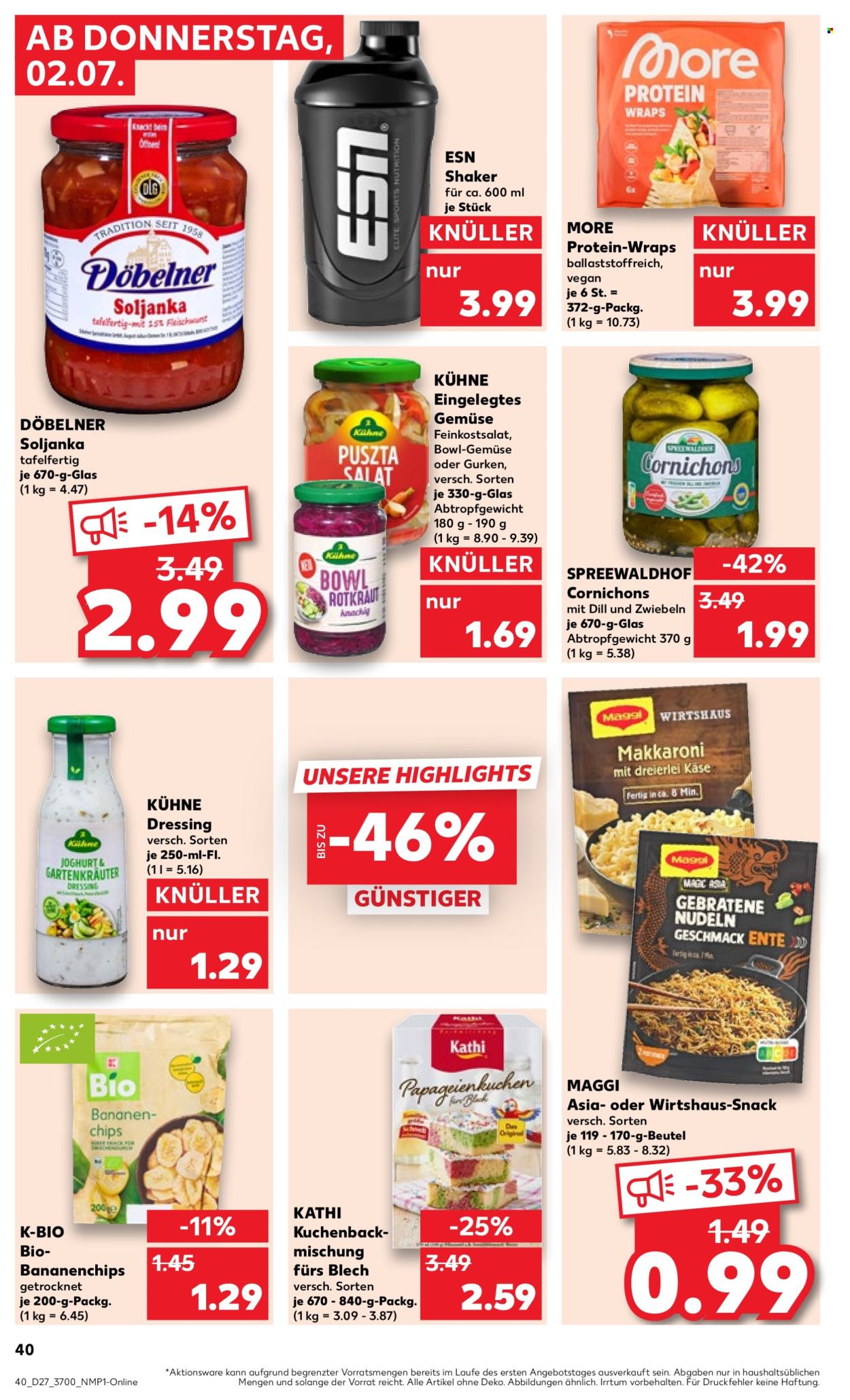 Kaufland Prospekte  - 2.07.2026 - 8.07.2026. Seite 40