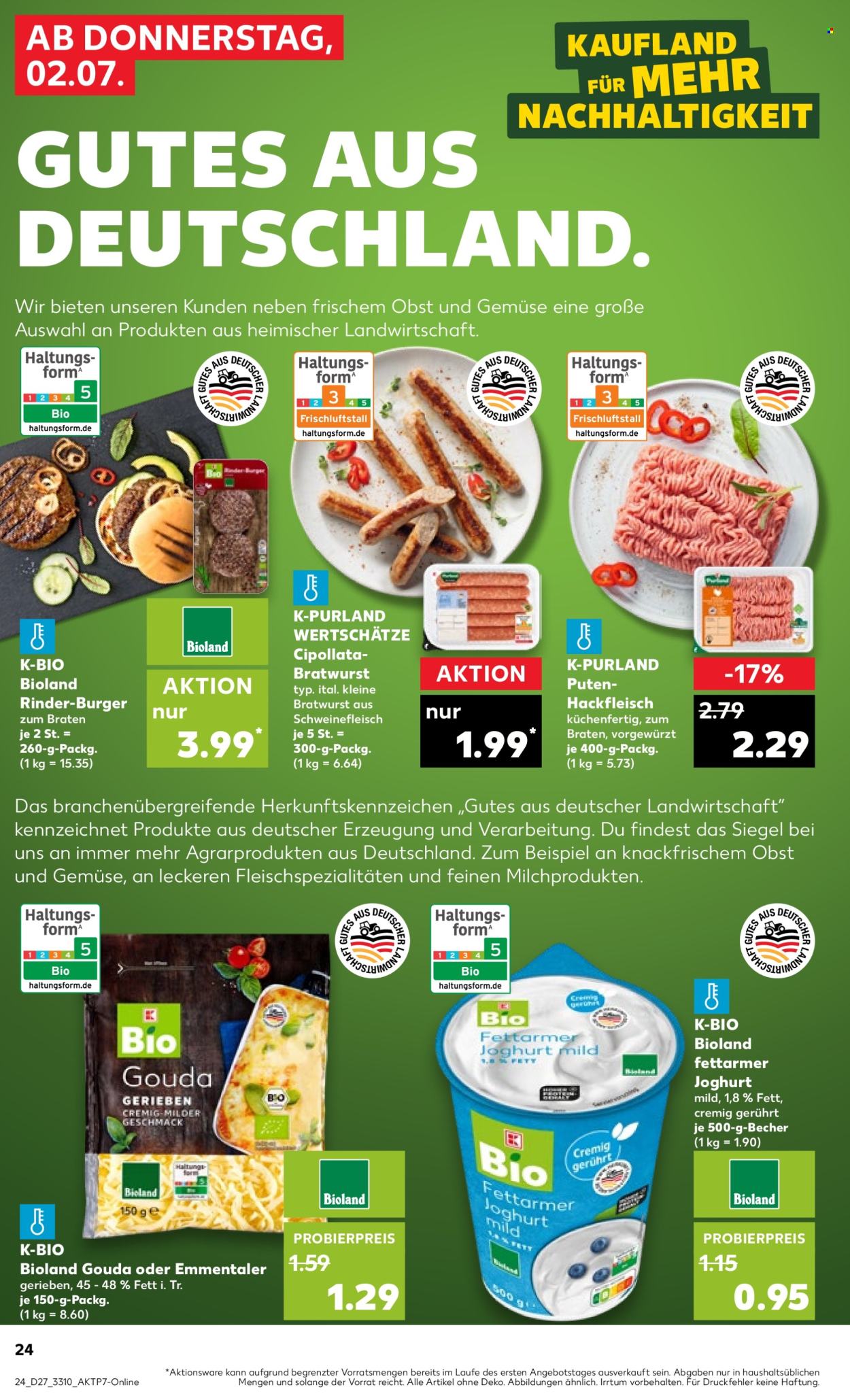 Kaufland Prospekte  - 2.07.2026 - 8.07.2026. Seite 24