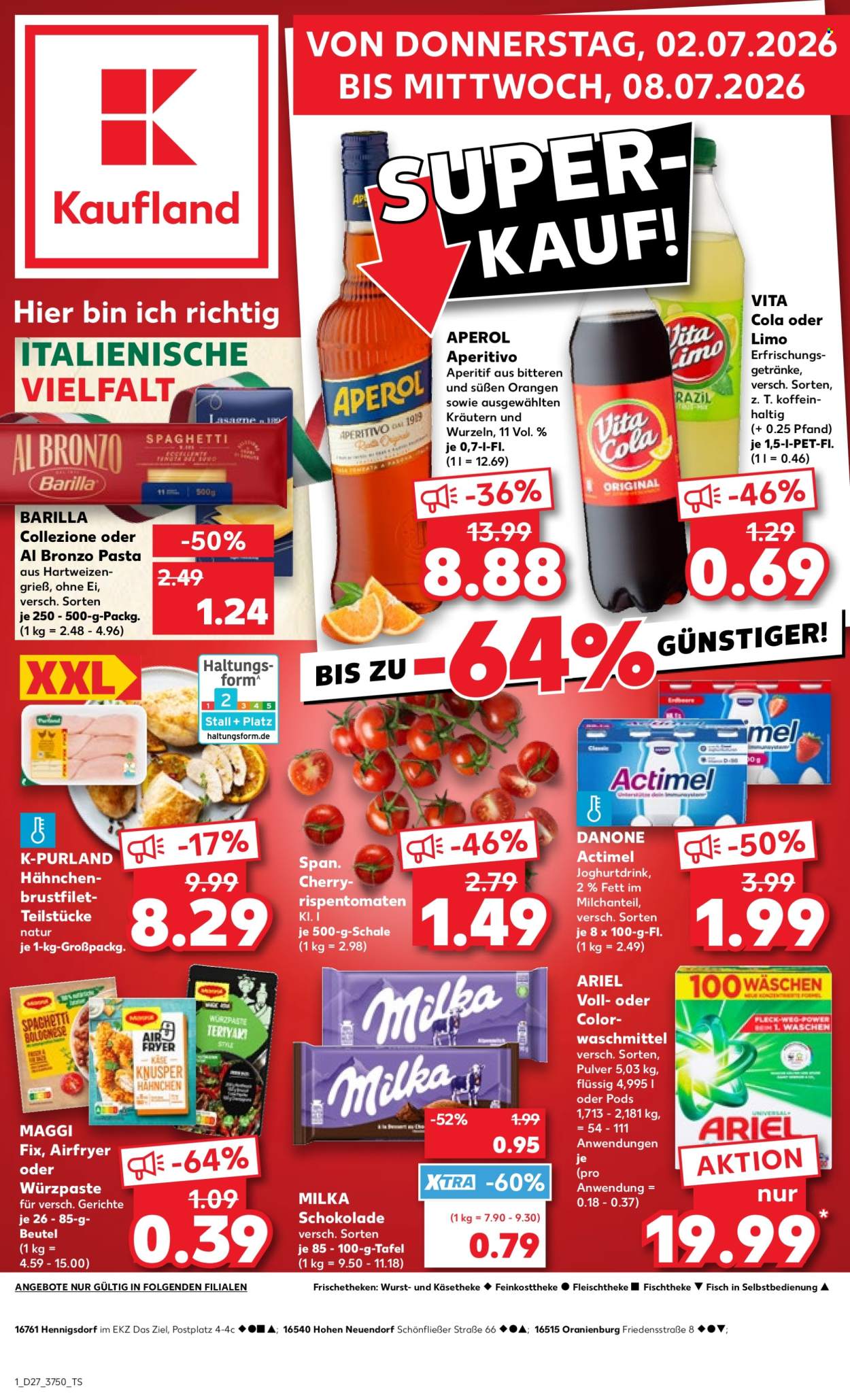 Kaufland Prospekte  - 2.07.2026 - 8.07.2026. Seite 1