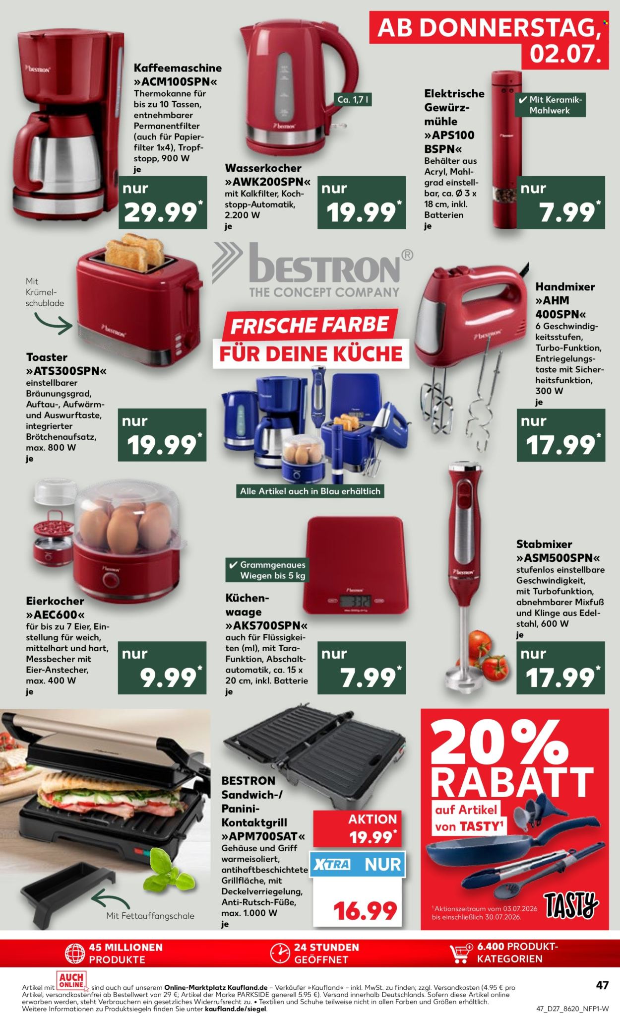 Kaufland Prospekte  - 2.07.2026 - 8.07.2026. Seite 47