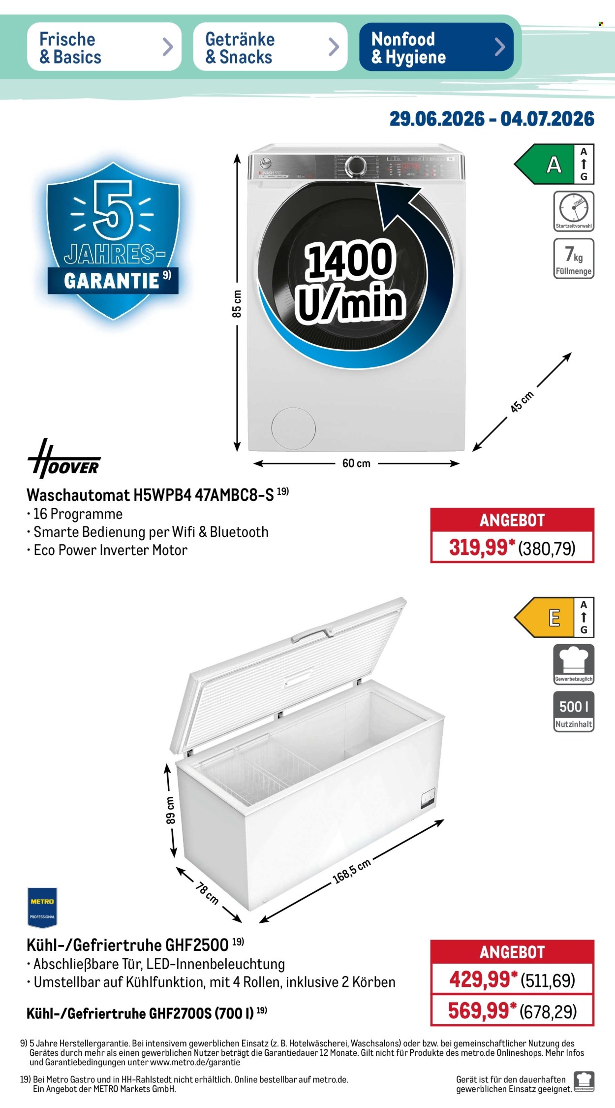 Metro Prospekte  - 29.06.2026 - 4.07.2026. Seite 45