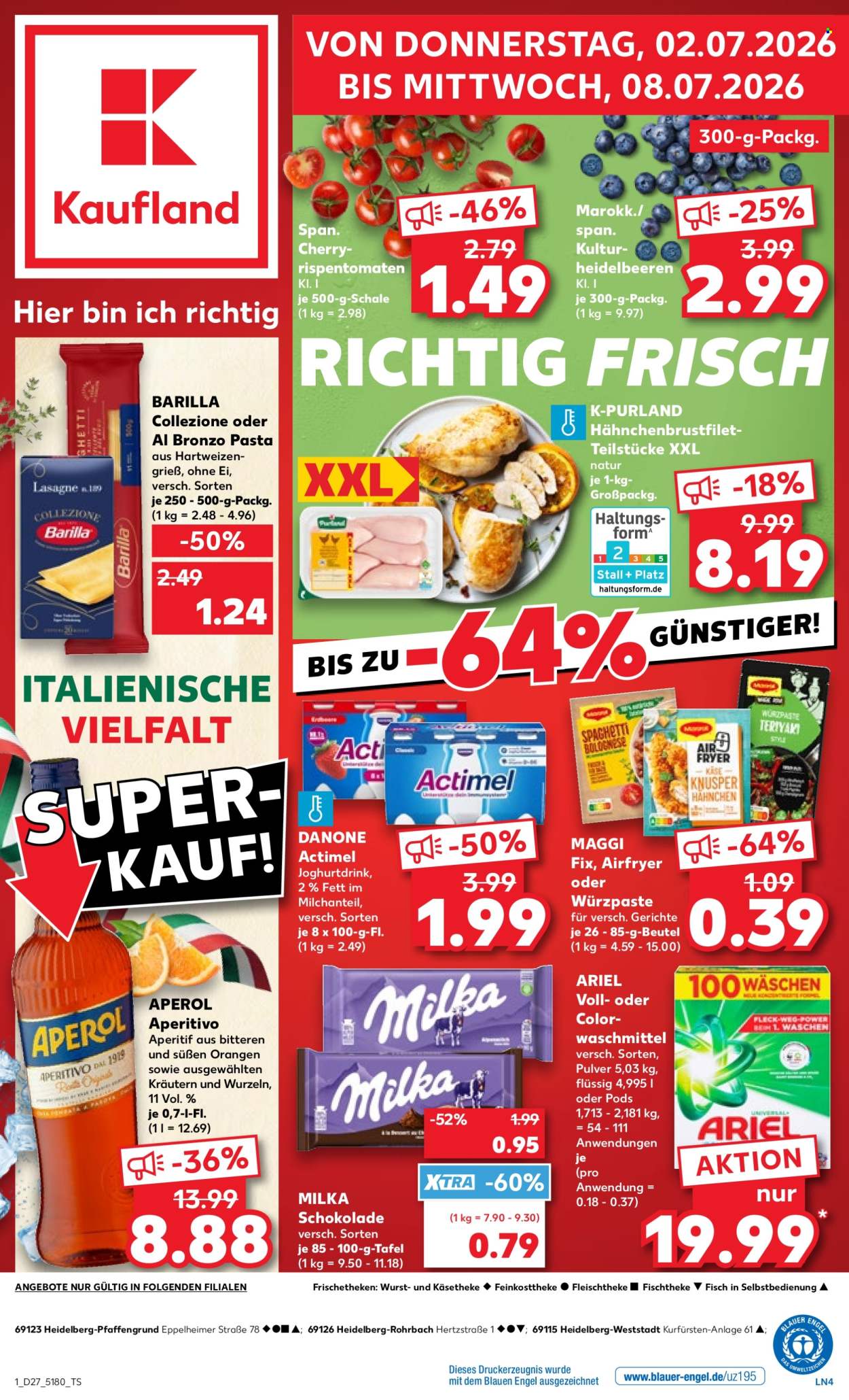 Kaufland Prospekte  - 2.07.2026 - 8.07.2026. Seite 1