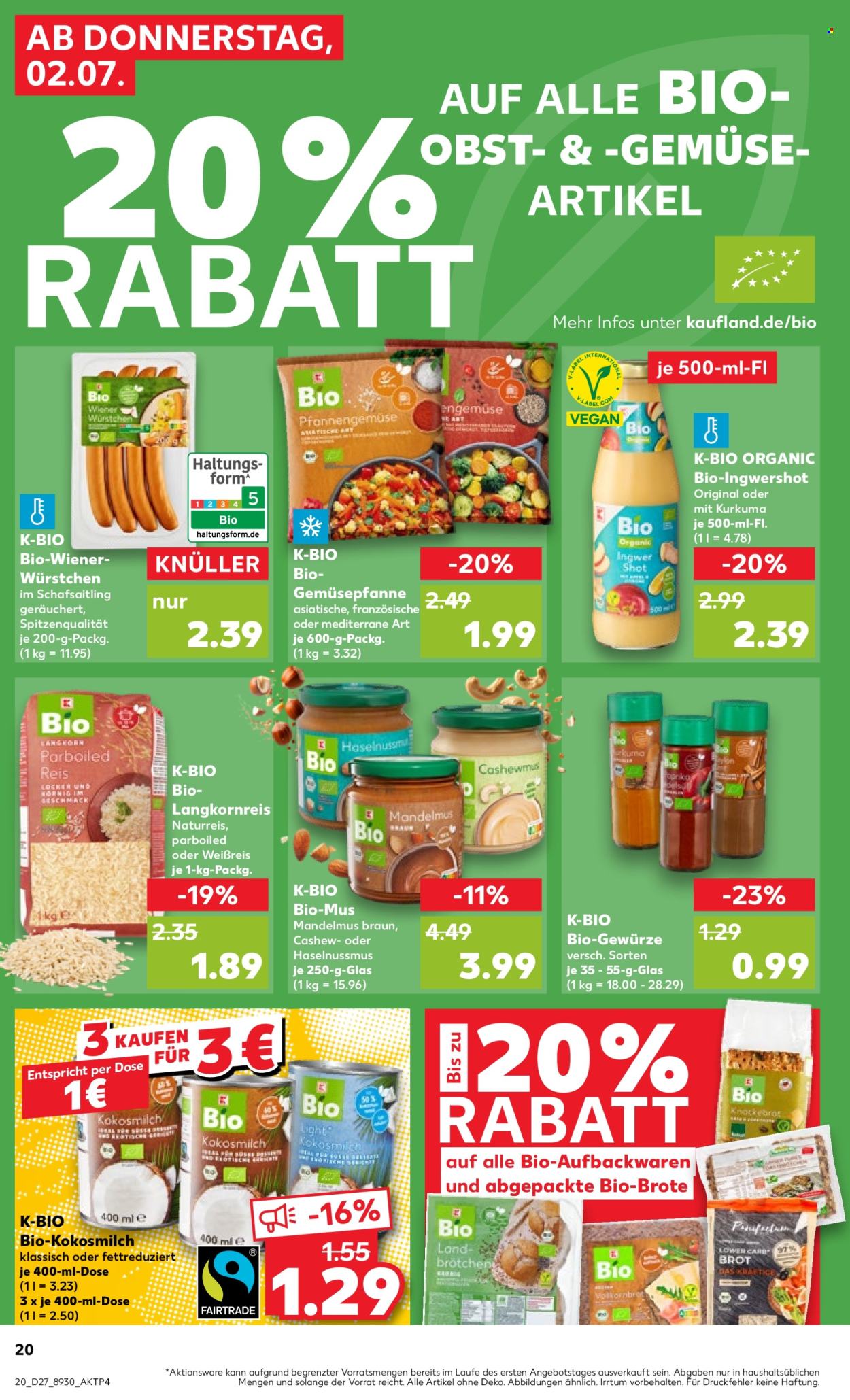 Kaufland Prospekte  - 2.07.2026 - 8.07.2026. Seite 20
