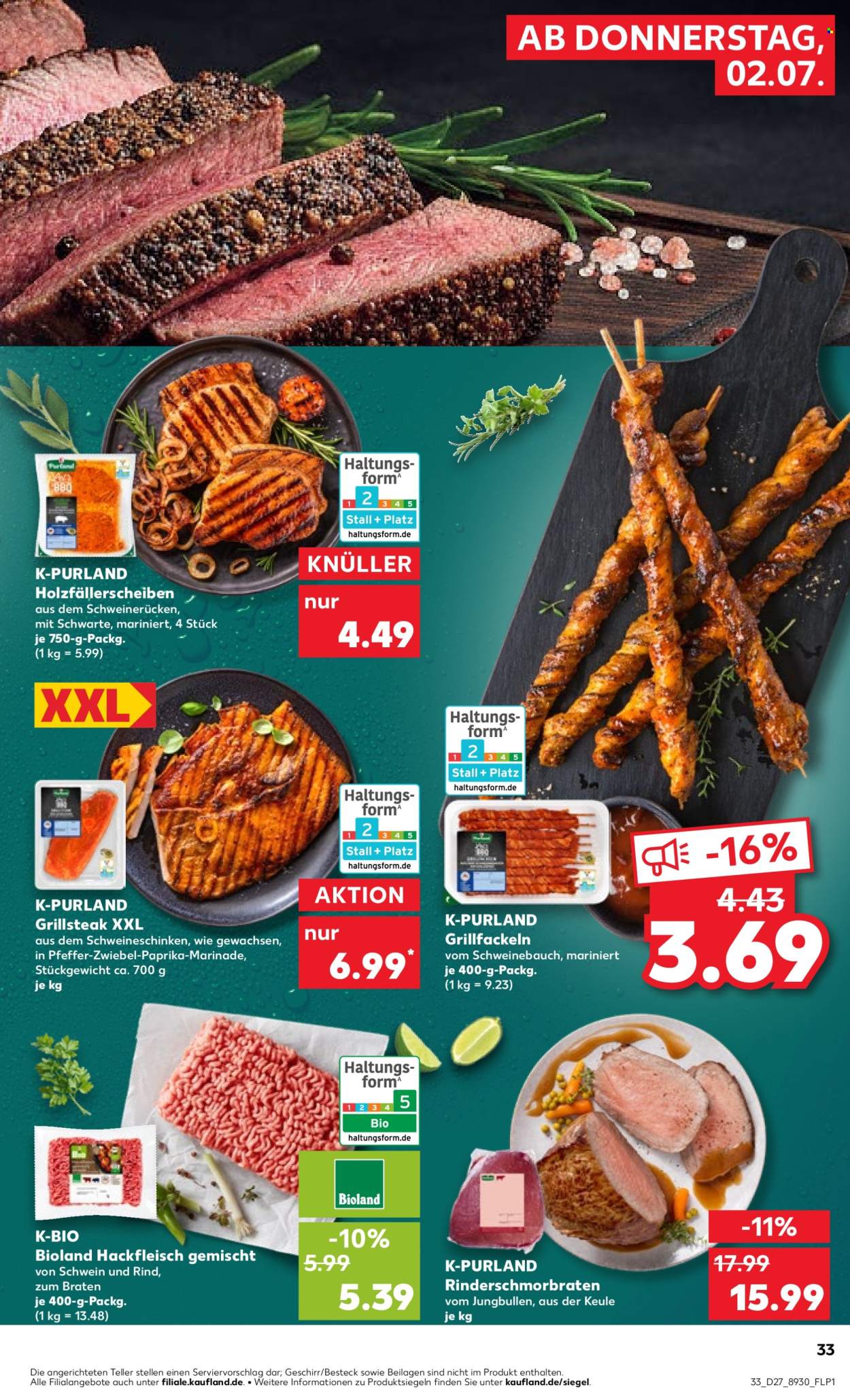 Kaufland Prospekte  - 2.07.2026 - 8.07.2026. Seite 33