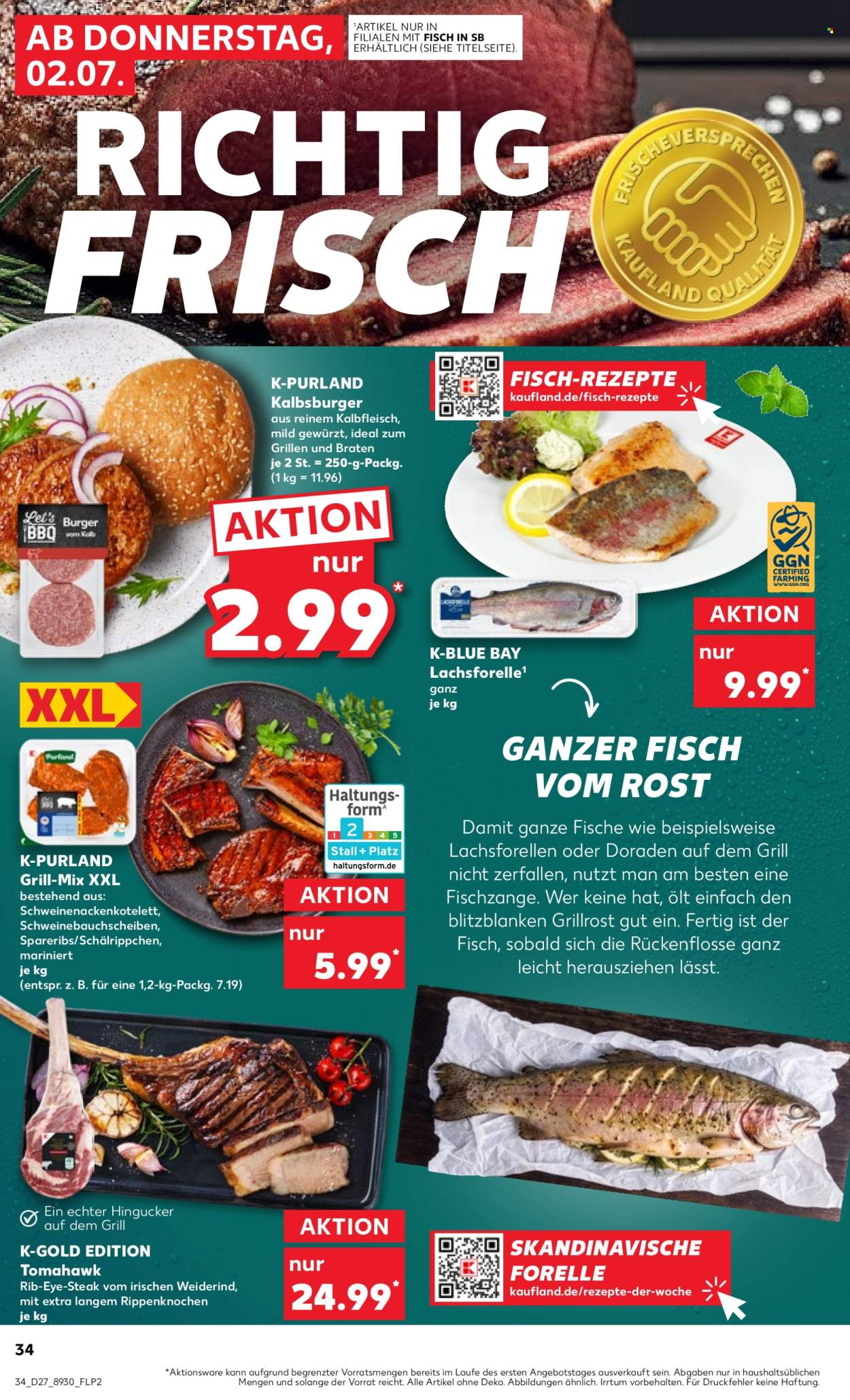 Kaufland Prospekte  - 2.07.2026 - 8.07.2026. Seite 34