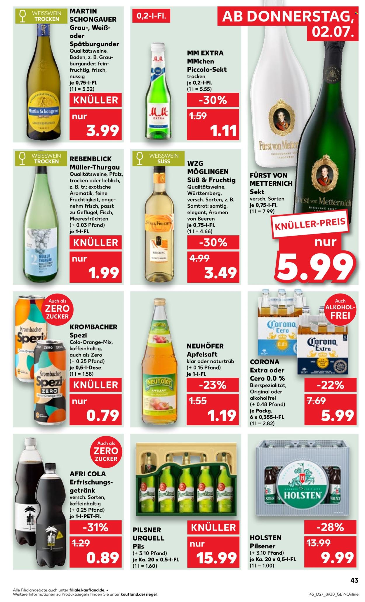 Kaufland Prospekte  - 2.07.2026 - 8.07.2026. Seite 43