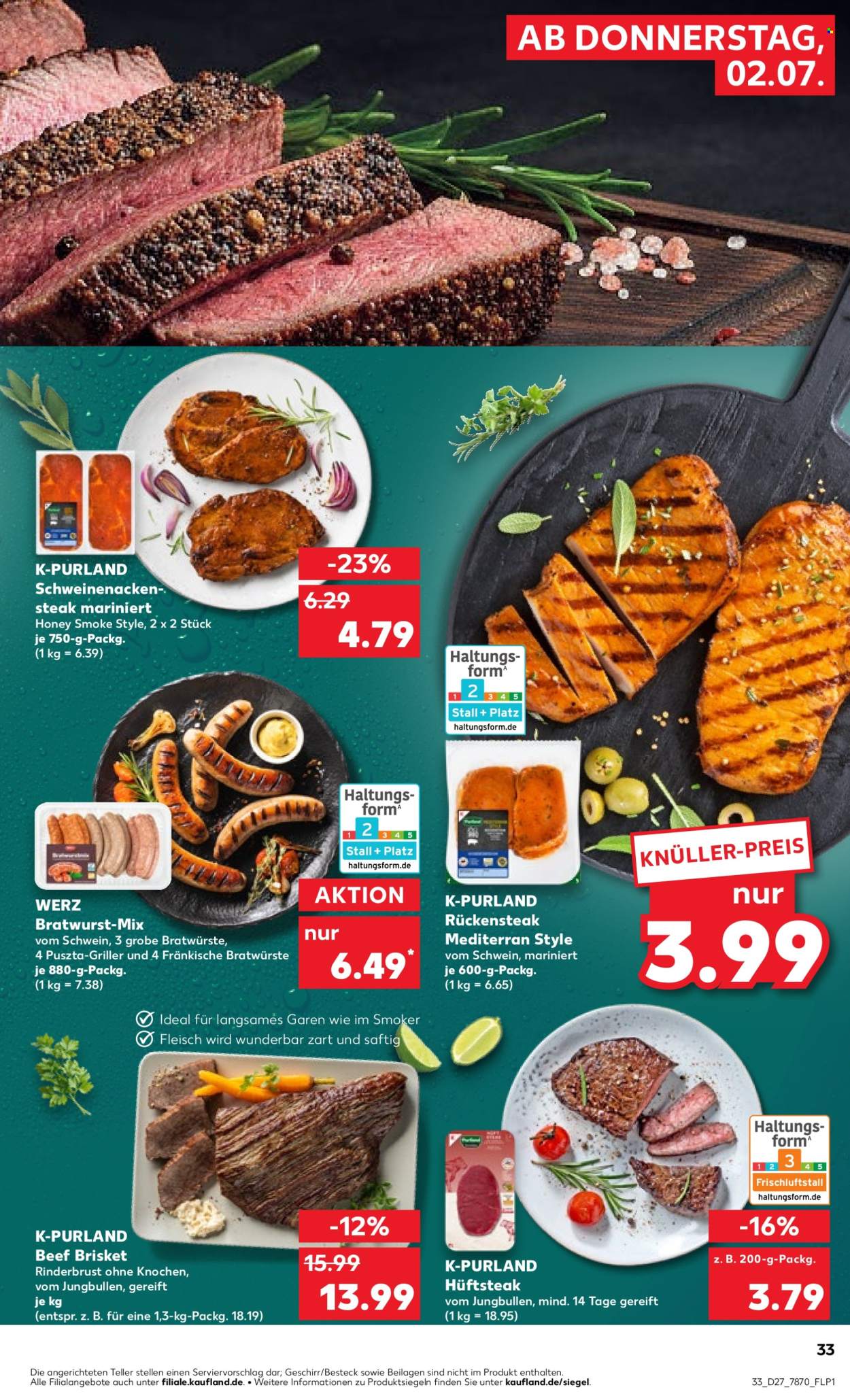 Kaufland Prospekte  - 2.07.2026 - 8.07.2026. Seite 33