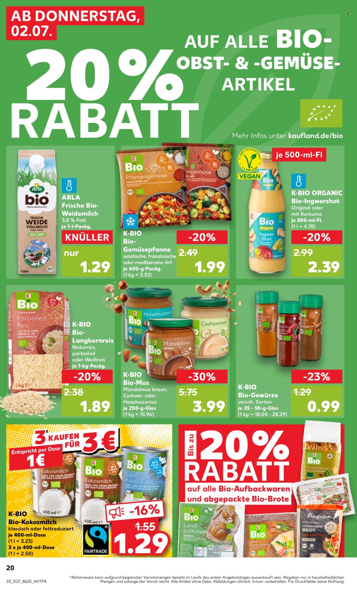 Kaufland Prospekte  - 2.07.2026 - 8.07.2026. Seite 20