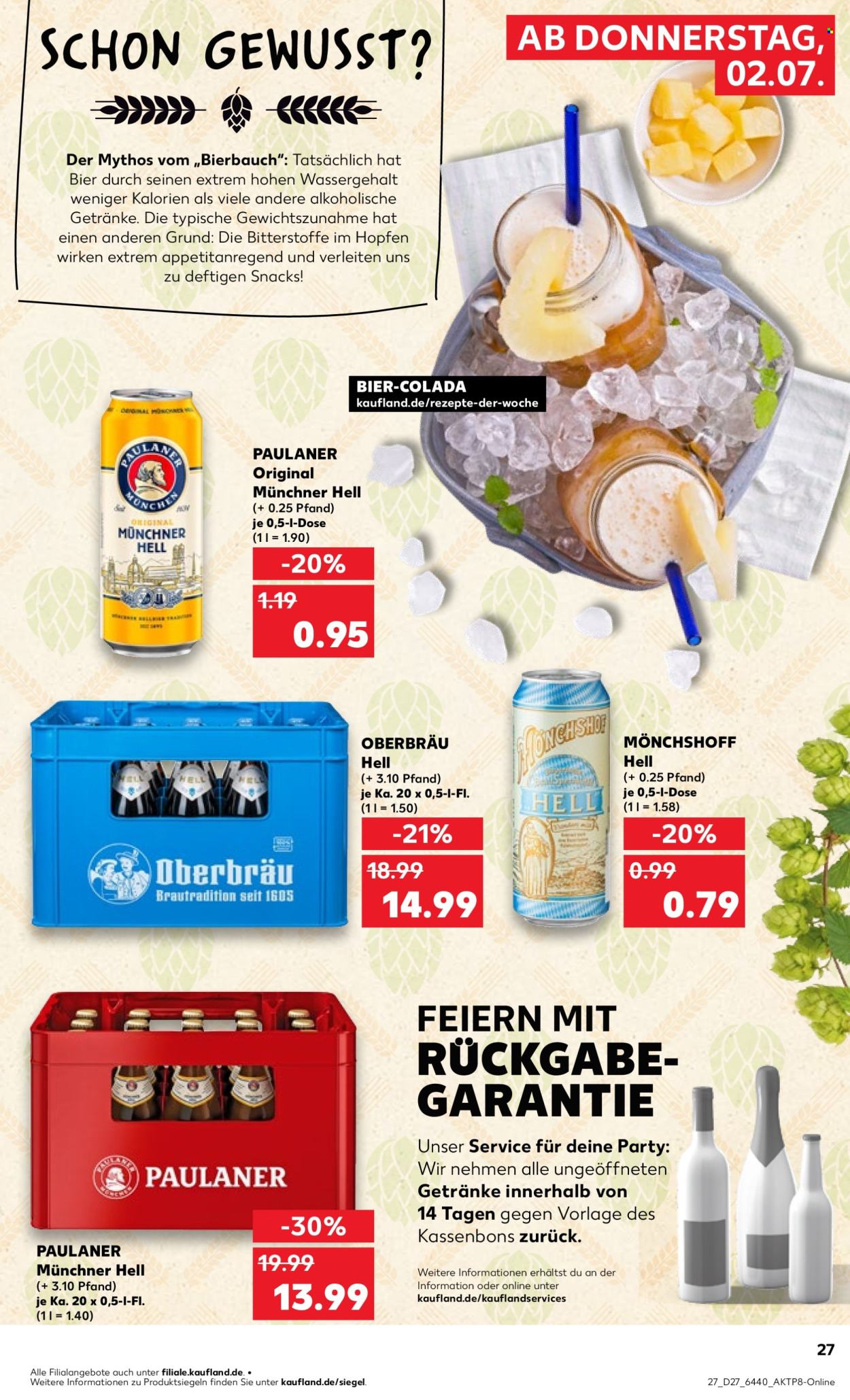 Kaufland Prospekte  - 2.07.2026 - 8.07.2026. Seite 27