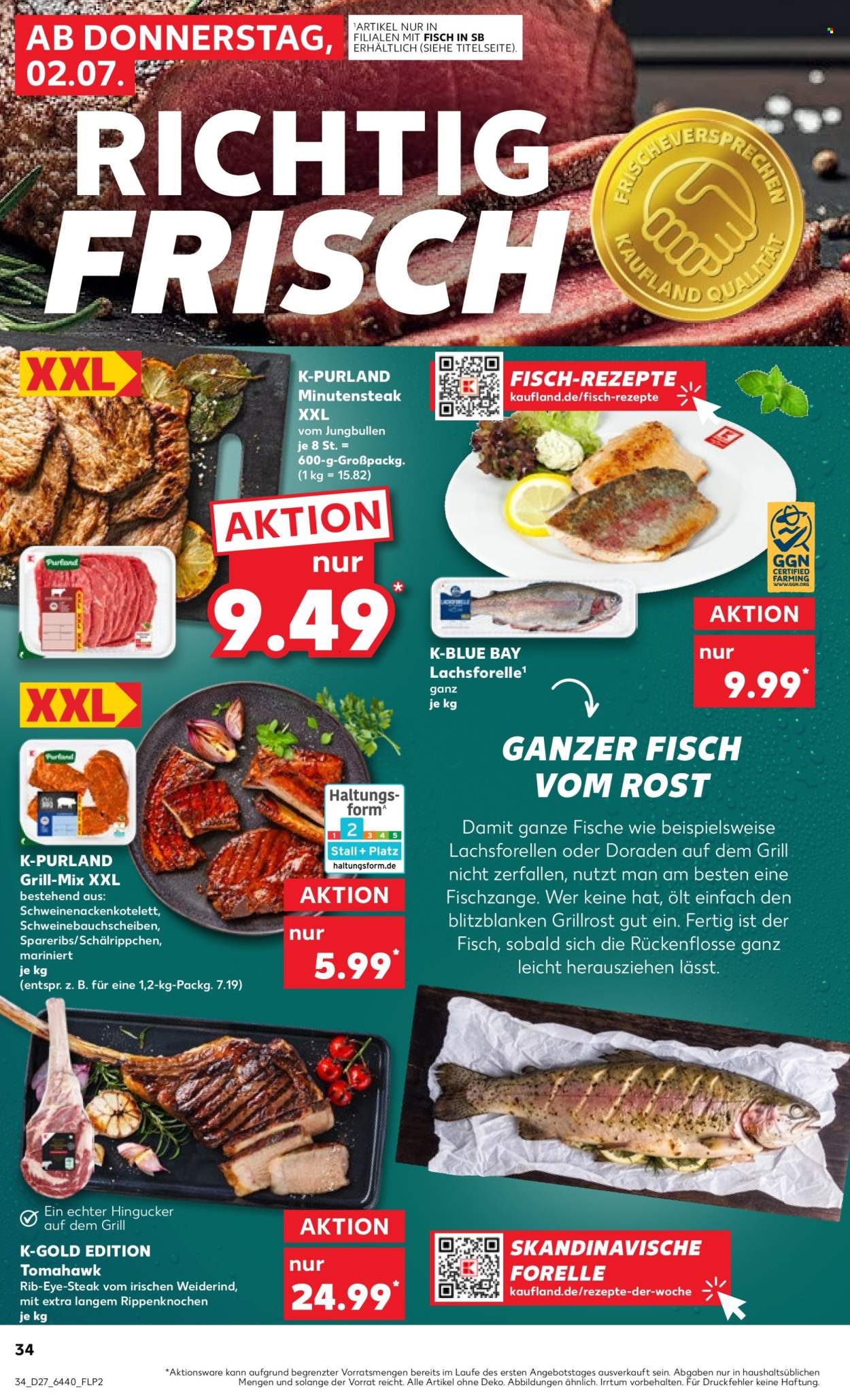 Kaufland Prospekte  - 2.07.2026 - 8.07.2026. Seite 34