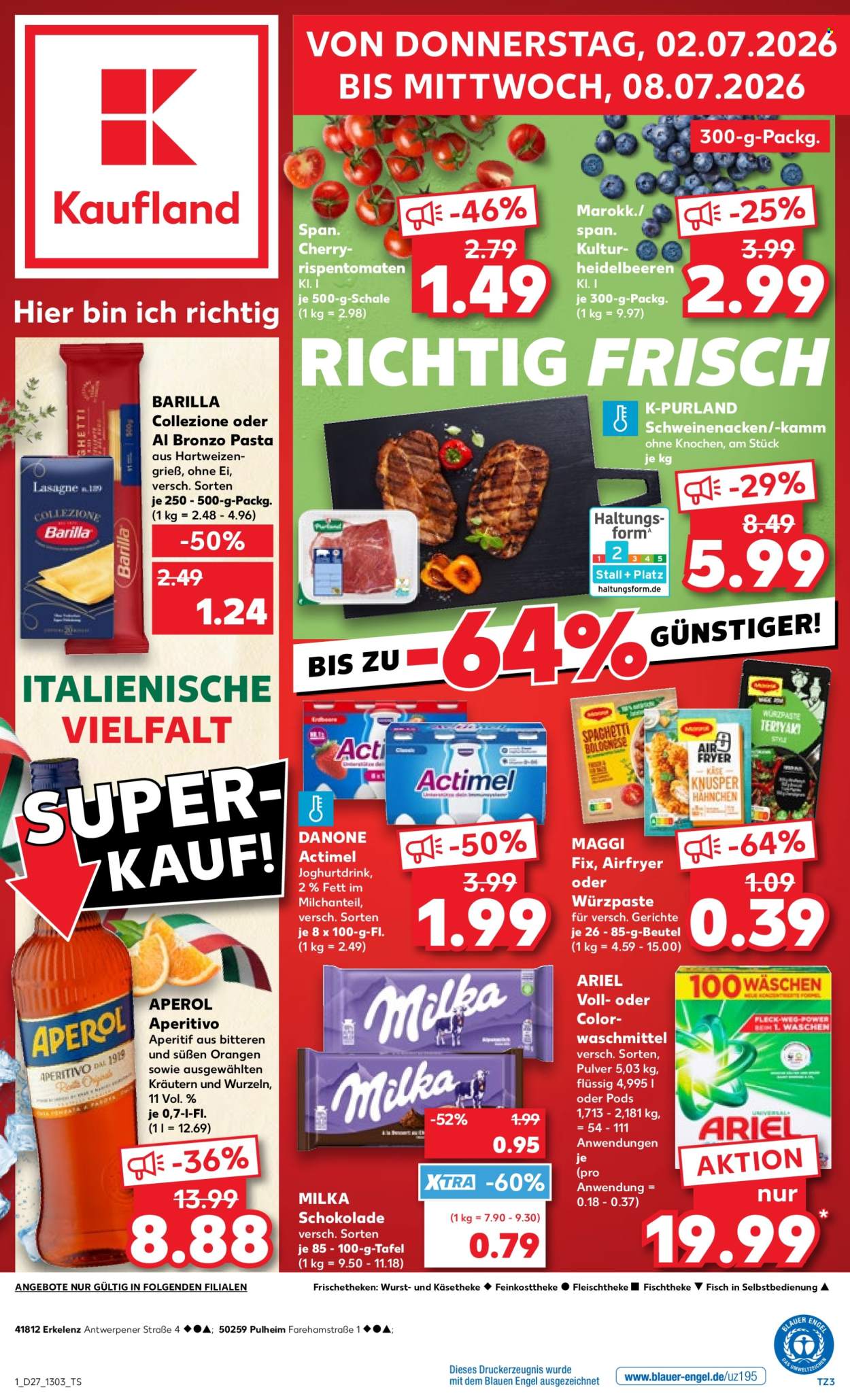 Kaufland Prospekte  - 2.07.2026 - 8.07.2026. Seite 1