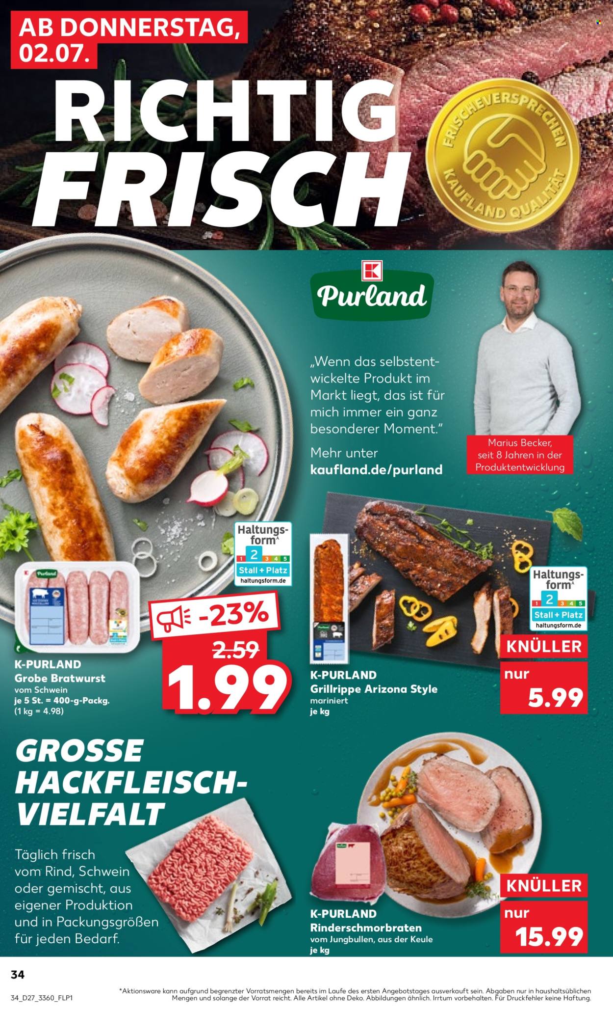 Kaufland Prospekte  - 2.07.2026 - 8.07.2026. Seite 34