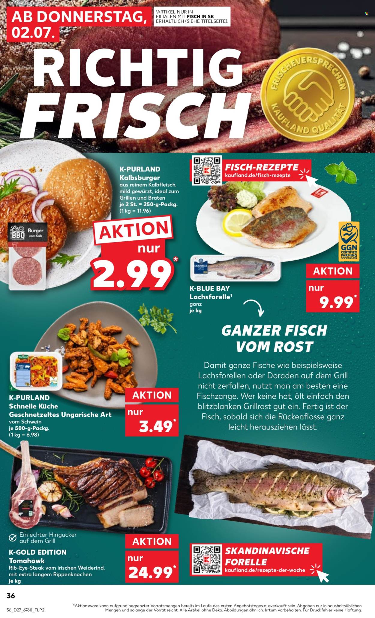 Kaufland Prospekte  - 2.07.2026 - 8.07.2026. Seite 36
