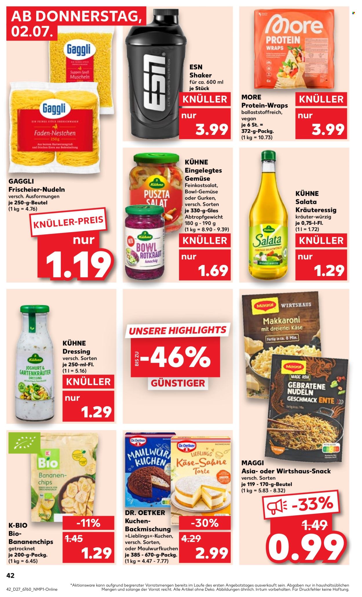 Kaufland Prospekte  - 2.07.2026 - 8.07.2026. Seite 42