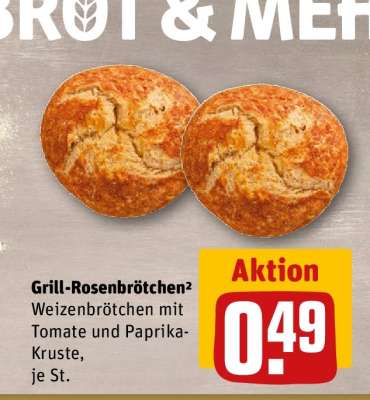 Grill-Rosenbrötchen