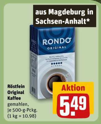 Röstfein Original Kaffee