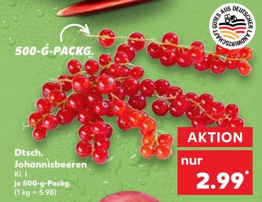 Dtsch. Johannisbeeren Kl. I