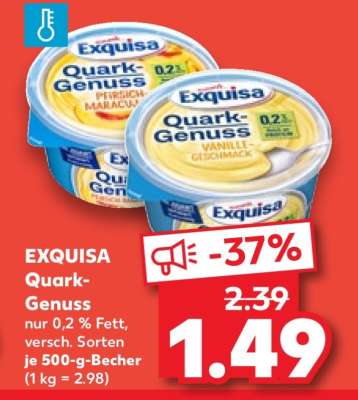 EXQUISA Quark-Genuss
