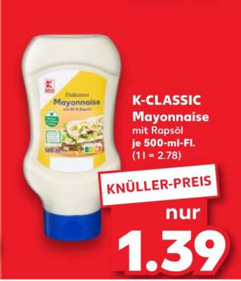 K-CLASSIC Mayonnaise