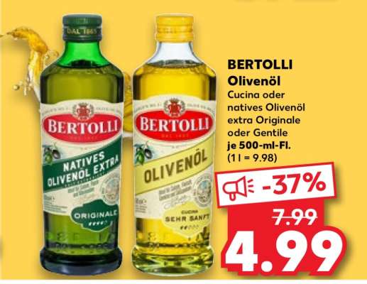 BERTOLLI Olivenöl