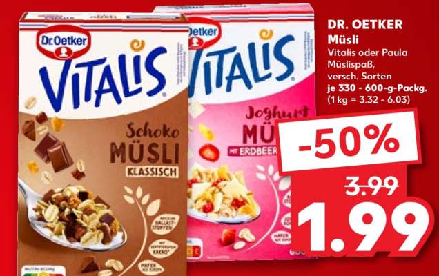 DR. OETKER Müsli
