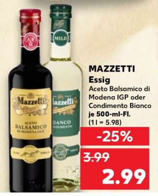 Mazzetti Essig