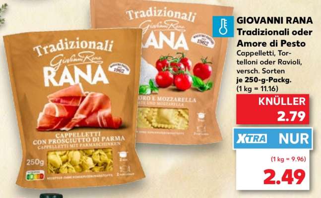 GIOVANNI RANA Tradizionali oder Amore di Pesto