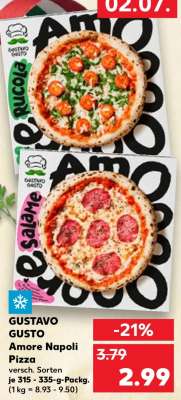 GUSTAVO GUSTO Amore Napoli Pizza