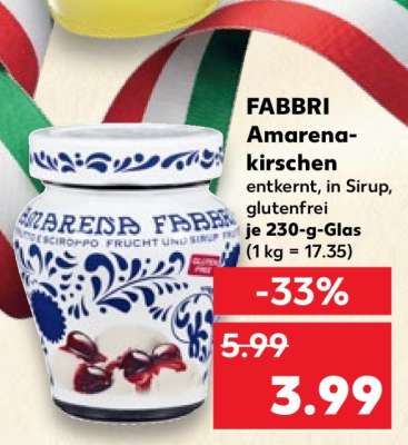FABBRI Amarenakirschen