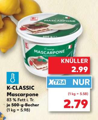K-CLASSIC Mascarpone
