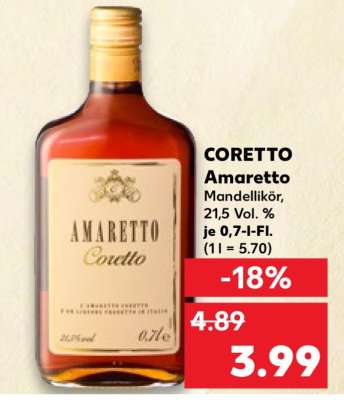 CORETTO Amaretto