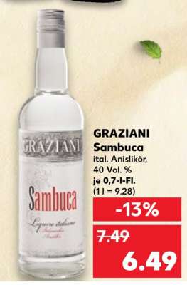 GRAZIANI Sambuca