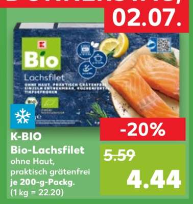 K-BIO Bio-Lachsfilet