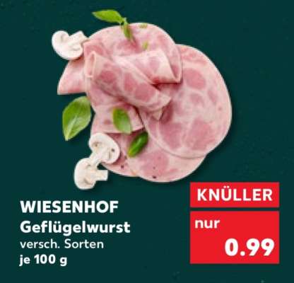 WIESENHOF Geflügelwurst
