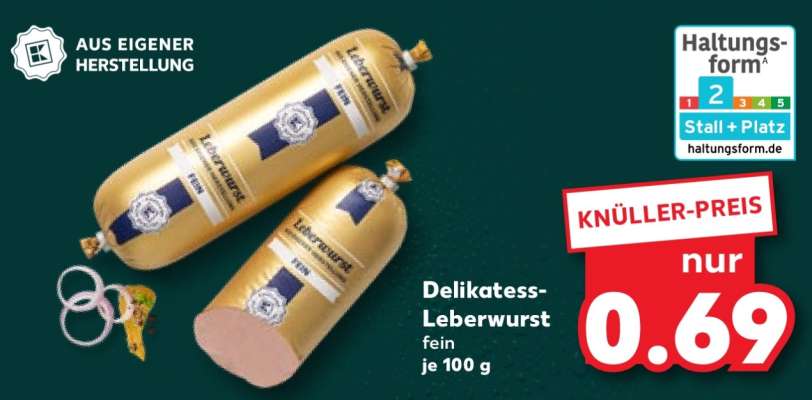 Delikatess- Leberwurst*