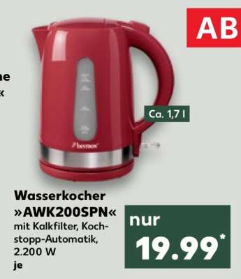 Wasserkocher »AWK200SPN«