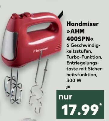 Handmixer »AHM 400SPN«