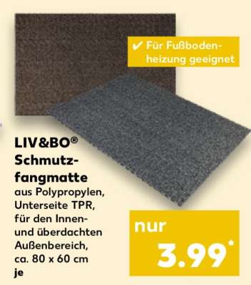 LIV&BO® Schmutzfangmatte