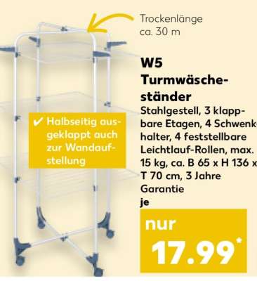 W5 Turmwäscheständer