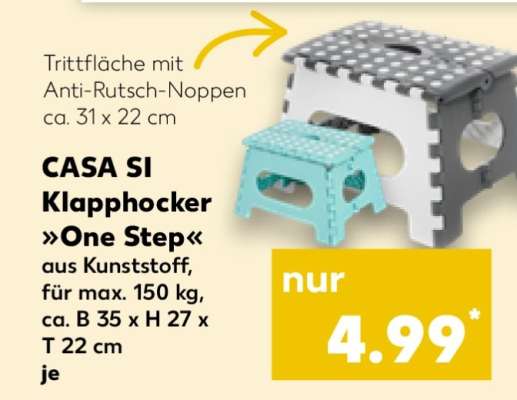 CASA SI Klapphocker »One Step«