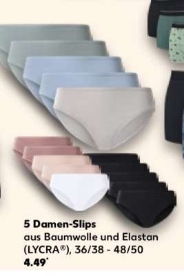 5 Damen-Slips
