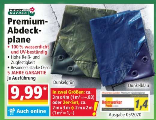 Premium-Abdeckplane