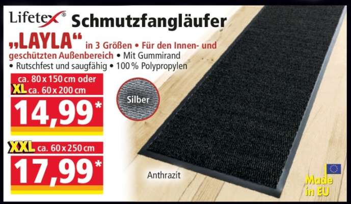 Schmutzfangläufer „LAYLA“
