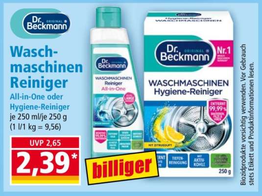 Waschmaschinen Reiniger
