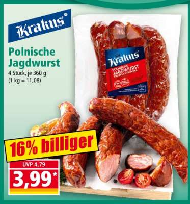 Polnische Jagdwurst