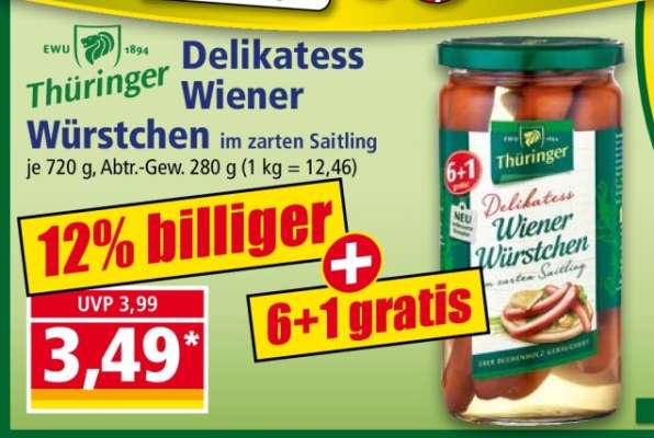 Thüringer Delikatess Wiener Würstchen