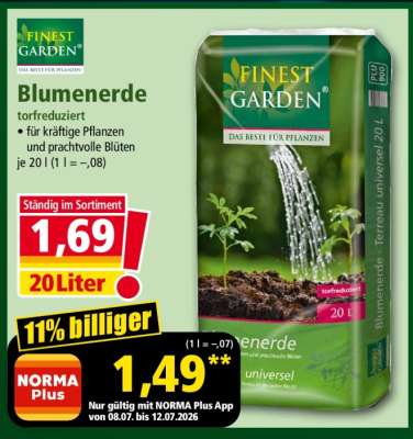 Blumenerde