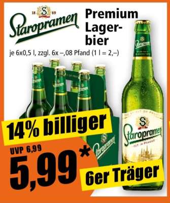 Staropramen Premium Lagerbier