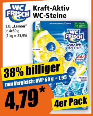 Kraft-Aktiv WC-Steine